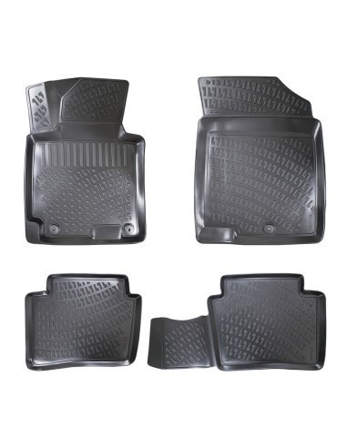 Set covorase auto din cauciuc tip tavita pentru Hyundai Elantra V 2010-2015
