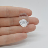 Cabochon cristal de stanca 23x16x9mm c89, Stonemania Bijou