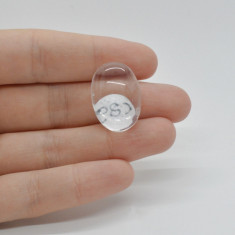 Cabochon cristal de stanca 23x16x9mm c89