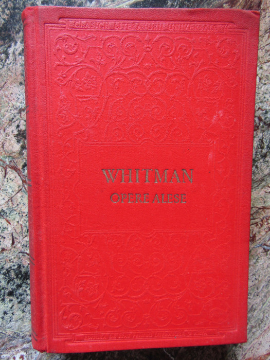 Walt Whitman - Opere alese