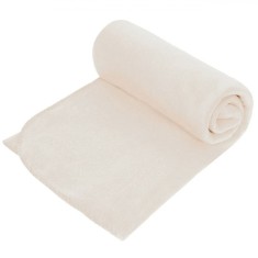 Pătură Fleece, Dublă, Culoare Ecru, Dimensiuni 240x220cm