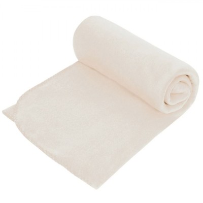 Pătură Fleece, Dublă, Culoare Ecru, Dimensiuni 240x220cm foto