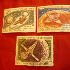 Serie Camerun 1967 - Cosmos , 3 valori