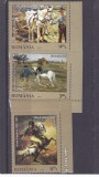 ROMANIA 2015 - CAI IN PICTURA, MNH - LP 2073, Arta, Nestampilat