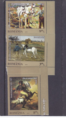 ROMANIA 2015 - CAI IN PICTURA, MNH - LP 2073 foto