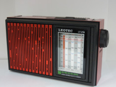 Radio portabil Leotec LT-29 WORLD RECEIVER foto