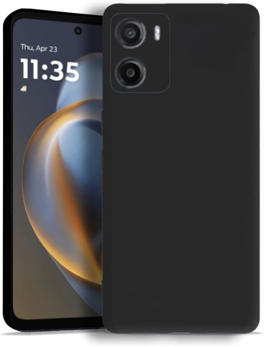BestCase&reg; Husa Premium Silicon pentru Motorola Moto E15, Negru