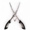 Cleste pescuit multifunctional, 16.5 cm, otel inoxidabil