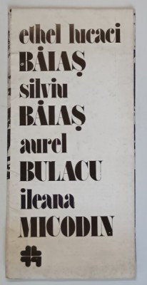 ETHEL LUCACI BAIAS , SILVIU BAIAS , AUREL BULACU , ILEANA MICODIM , CATALOG DE EXPOZTIE , 1977 foto