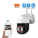 Camera de supraveghere,WIFI, TUYA, 4MP, QHD, rotire, lumina, comunicare bidirectionala, urmarire automata