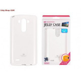 Husa Mercury Jelly LG G3 Mini/Beat/G3S (D722) Alb Blister, Silicon