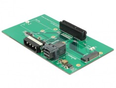 Adaptor U.2 SFF-8643 la PCIe/M.2 Key M slot, Delock 63952