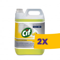 Cif Pro Formula All Purpose Cleaner Lemon Fresh &amp;Aacute;ltal&amp;aacute;nos fel&amp;uuml;lettiszt&amp;iacute;t&amp;oacute;szer citrom illattal 5L (Karton - 2 db) foto