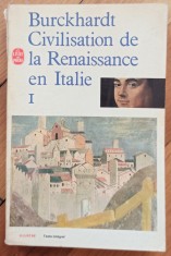 La Civilisation de Renaissance en Italie - Jacob Burckhardt