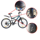 Cumpara ieftin Bicicleta MalTrack Target, cadru otel, 26 inch, amortizoare mountain bike, 18 viteze, RESIGILAT