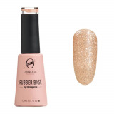 Rubber Base Glitter Gel Color Nr. 26 Oranjollie