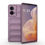 Husa antisoc pentru motorola moto g85, margini anti alunecare, magic shield, purple