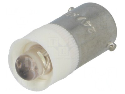 Lampă LED albă 24V BA9S foto