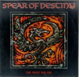 Spear Of Destiny &lrm;&ndash; The Price You Pay NM / VG+ vinil LP disc muzica rock new wave _ Virgin 1988 Germania