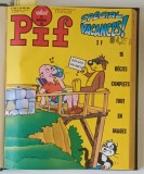 VAILLANT , LE JOURNAL DE PIF , COLEGAT DE 6 NUMERE , NUMERELE 1204 - 1209 , 1968