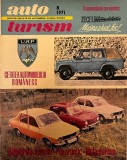 Revista Autoturism nr. 8, 1971, editata Automobil Clubul Roman, 30 pagini, 34x26 cm, stare buna