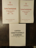 CURTEA CONSTITUTIONALA - CULEGERE DE DECIZII SI HOTARARI 1992-1996 3 VOLUME