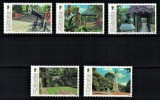 Timbre Gibraltar 2016, Gradini Botanice Alameda, Aniversare 200 Ani, Serie Completa, MNH