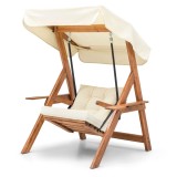 Cumpara ieftin Balansoar Galata Swing S1 Crem 113x195x120 cm