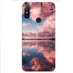 Husa Xiaomi Mi A2 Silicon Gel Tpu Model Pink Clouds foto