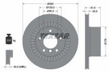 Disc frana Mercedes G-Class Motor AMG G 65, G 55 AMG, G 63 AMG, G 63 AMG 6x6, 330x22.2mm, 91.9 mm, OE 4634230012