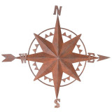 Ceas maritim pentru casa sau gradina antik brown AJA269, Ornamentale