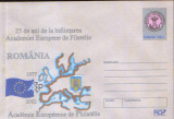 Intreg pos plic nec 2002-25 de ani, infiintarea Academiei Europene Filatelice