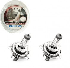 Set becuri H4 VISION PLUS PHILIPS - motorVIP - 12342VPS2 foto