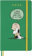 Agenda 2026 Peanuts x Moleskine - Daily, Large, Hardcover (Green) | Moleskine