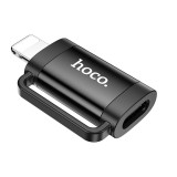 Cumpara ieftin Adaptor OTG Hoco Lightning la Type-C, UA31B, Negru