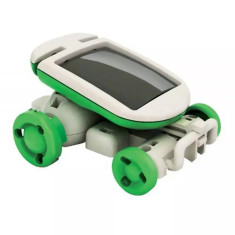 Jucarie robot solar pentru copii, 6 in 1, Gonga® Verde