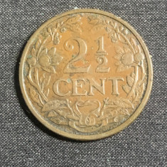 Moneda 2 1/2 cent 1912 Olanda