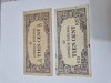 Bancnota 1942 indiile olandeze ocup.jap. 10c