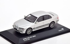 Macheta BMW M5 E39 2003 argintiu - Solido, scara 1/43, noua. foto