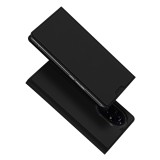Husa flip honor 200, dux ducis skin pro, smart pro magnet, negru