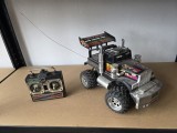 Jucarie veche Tir cu telecomanda. Taiyo RC Truck, Made in Japan. Anii '90-2000.