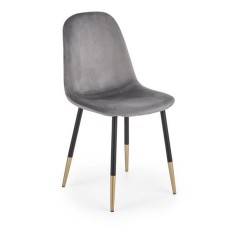 Scaun living HM K379 gri, 45x48x88 cm
