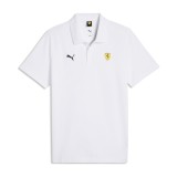Ferrari tricou polo Logo small white F1 Team 2026 - L
