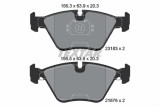 Set placute frana TEXTAR 2318302