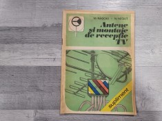 Antene si montaje de receptie TV .Supliment de M.Basoiu,N.Negut