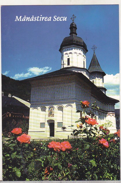 bnk cp Manastirea Secu - Vedere - necirculata