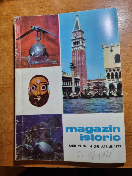 revista magazin istoric aprilie 1972