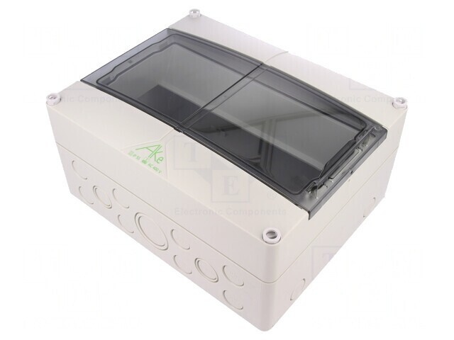 Carcasă modulară IP55 gri 12 module