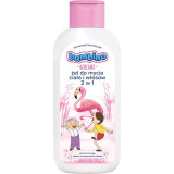 Cumpara ieftin Bambino Kids Bolek and Lolek 2 in 1 gel de dus si sampon Flamingo 400 ml