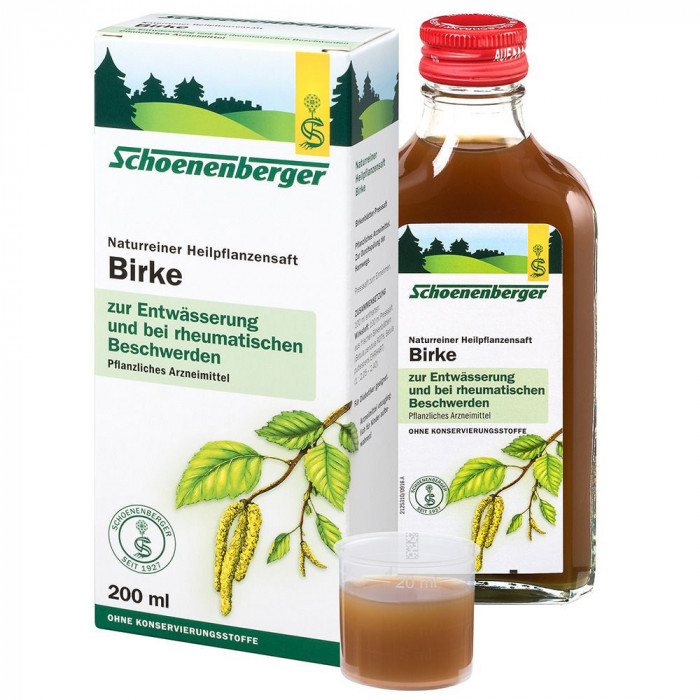 Extract de mesteacan BIO Schoenenberger 200ml